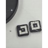 USZKODZONY Zegar ścienny analogowy 30,5 cm czarny unilux dokładny 0.88 mA