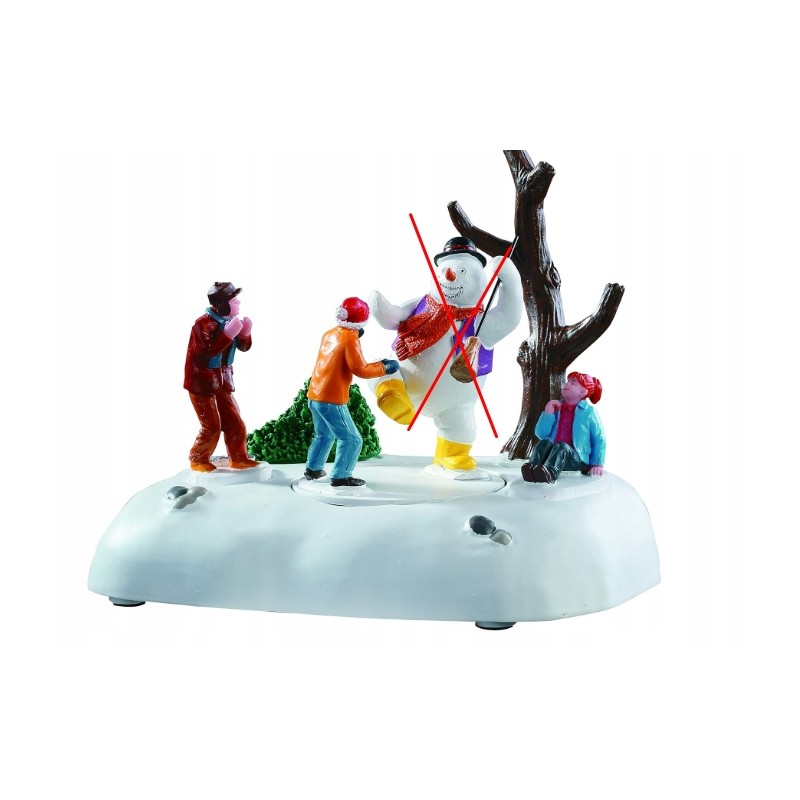 Outlet Lemax 94529 bożonarodzeniowa wioska akcesoria Frosty Frolic 18x19 cm