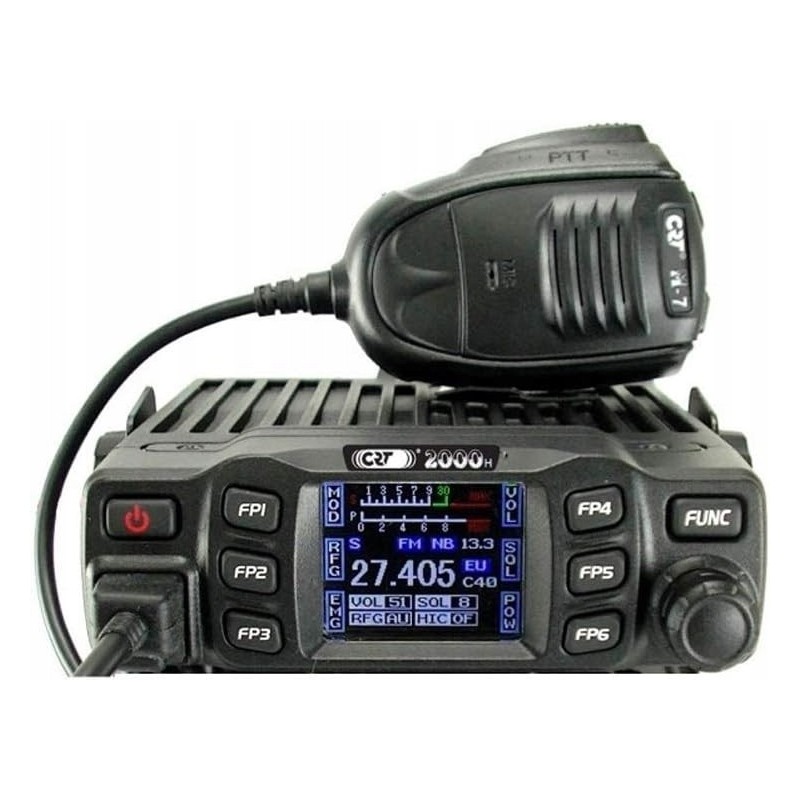 Radio CB CRT 2000H, 4 W, AM/FM, 12 V