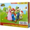 Outlet Kalendarz Adwentowy Super Mario 24 figurek z planszą z okienkami