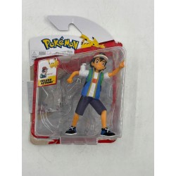 Outlet Pokemon figurka Ash wys.12cm Jazwares ruchoma głowa kolekcja OPIS