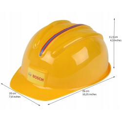 Bosch kask budowniczego dziecięcy regulowany 3+ Theo Klein 25,8 x19,5x11 cm