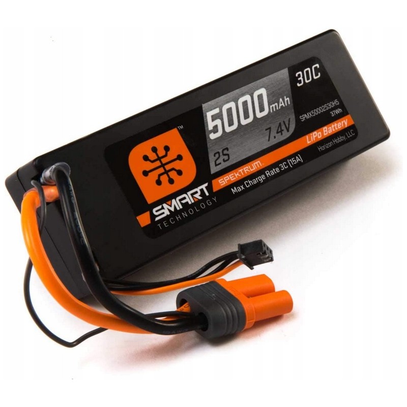 Outlet AKUMULATOR BATERIA litowo-polimerowa Spektrum 7.4V 5000mAh 30CHC IC5