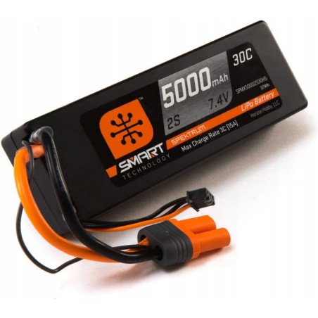 Outlet AKUMULATOR BATERIA litowo-polimerowa Spektrum 7.4V 5000mAh 30CHC IC5