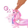 Outlet Mattel Barbie Magiczny Jednorożec, 20 kombinacji świateł, dźwięków i