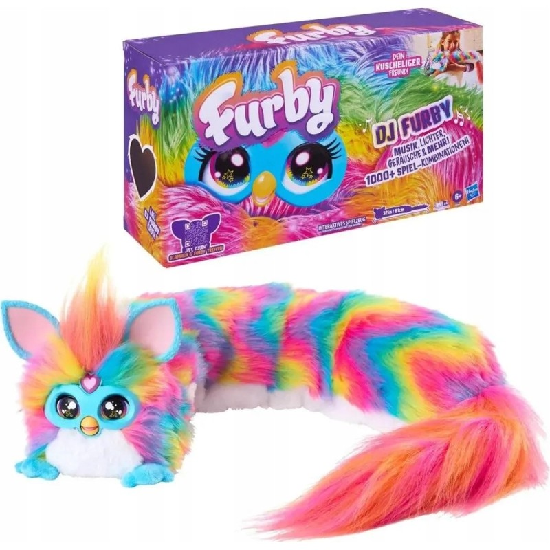 Outlet FUR DJ Furby Rainbow FUR DJ Furby Rainbow wersja niemiecka OPIS