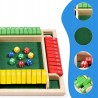 SHUT THE BOX ZAMKNIJ PUDEŁKO DREWNIANA GRA W KOŚCI PLANSZOWA RODZINNA KOLOR