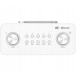 Outlet Kenwood CR-ST80DAB-W radio cyfrowe DAB+ FM Bluetooth stereo pilot