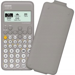 Outlet Kalkulator naukowy CASIO FX-83GTCW-W-UT szary szkolny osłona etui