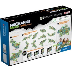 Outlet Klocki magnetyczne Geomag Mechanics Gravity zestaw 153 el 8+