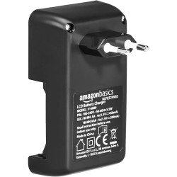 AmazonBasics ładowarka AA AAA 4 akumulatory LCD inteligentna 100-240 V