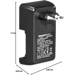AmazonBasics ładowarka AA AAA 4 akumulatory LCD inteligentna 100-240 V