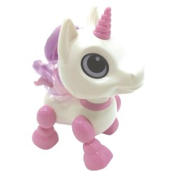 LEXIBOOK Power Unicorn Jednorożec Mini robot -Tryb karaoke - dla dzieci 3+