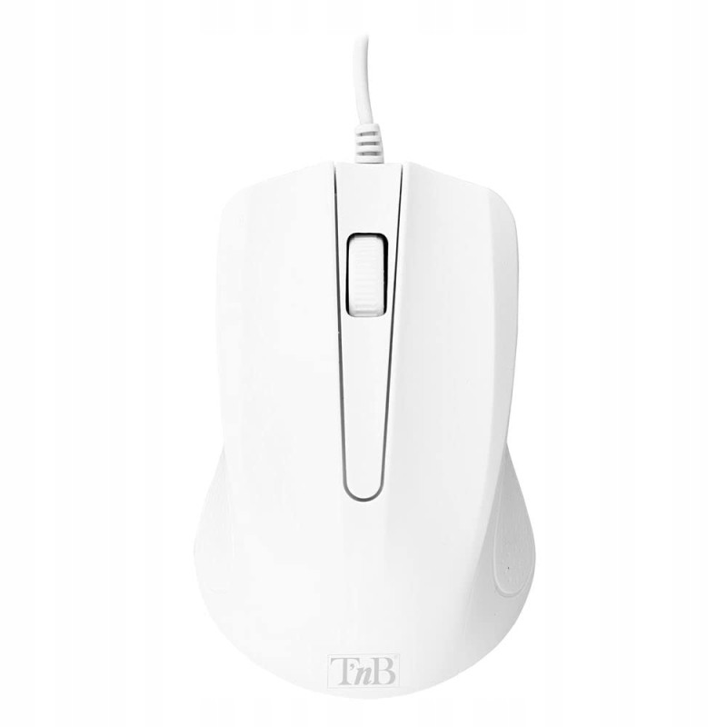 Outlet TnB Shark mysz USB przewodowa 1000 DPI optyczna 3 przyciski 1,5 m