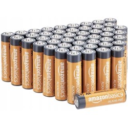 Outlet Amazon bateria AAA R3 100 szt alkaliczna 1,5 V zestaw uniwersalny
