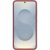 Outlet Etui plecki Samsung Silicone dla Galaxy S25 czerwone