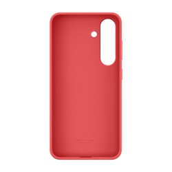 Outlet Etui plecki Samsung Silicone dla Galaxy S25 czerwone