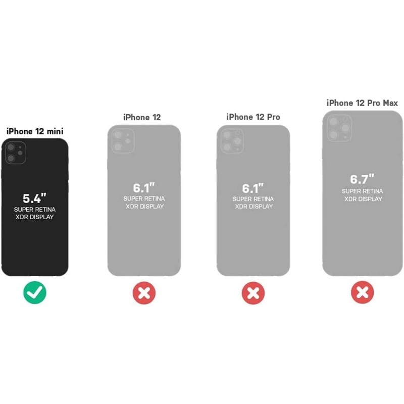 OtterBox Pursuit Series plecki dla iPhone 12 Mini - czarne