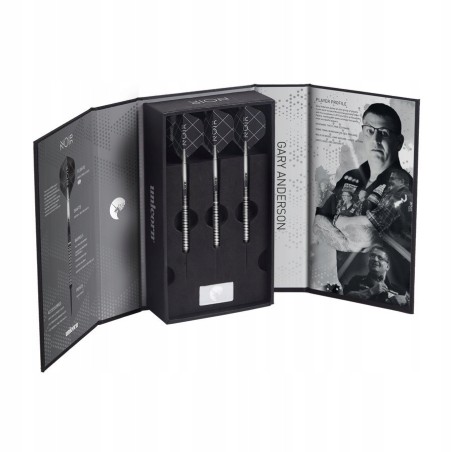 Outlet Rzutki Unicorn Noir Gary Anderson 3 szt. zestaw OPIS powłoka tytan