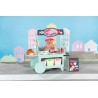 Outlet Zestaw z przekąskami grill Baby Born na kółkach Food Truck frytki CE