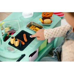 Outlet Zestaw z przekąskami grill Baby Born na kółkach Food Truck frytki CE
