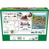 BRIO WORLD POCIĄG PASAŻERSKI KOLEJKA DREWNIANA ZESTAW STARTOWY TORY 3+