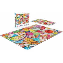 Outlet Buffalo Games Aimee Stewart Herbata i ciasteczka 1000 el. puzzle