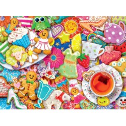 Outlet Buffalo Games Aimee Stewart Herbata i ciasteczka 1000 el. puzzle