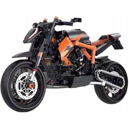 Outlet KeKeDuo model motocykla 60501 Bloki zaciskowe Technic 579 el. 1:8