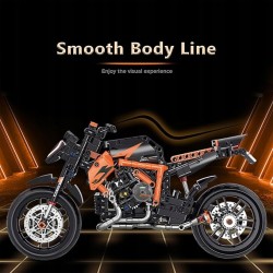 Outlet KeKeDuo model motocykla 60501 Bloki zaciskowe Technic 579 el. 1:8