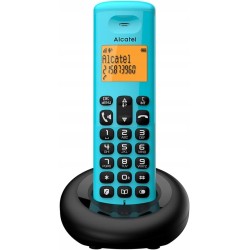 Outlet Alcatel E260 telefon DECT bezprzewodowy niebieski kompaktowy senior