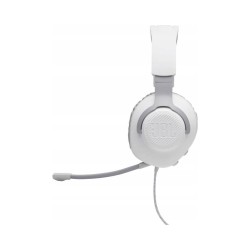 Outlet Słuchawki przewodowe wokółuszne JBL Quantum 100 mikrofon białe OPIS