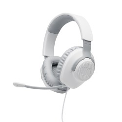 Outlet Słuchawki przewodowe wokółuszne JBL Quantum 100 mikrofon białe OPIS