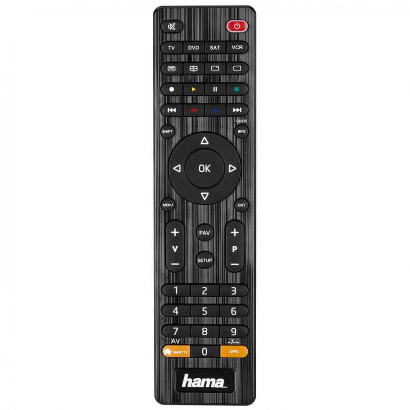 Outlet Hama pilot 4in1 uniwersalny RTV TV DVD audio czarny ergonomiczny