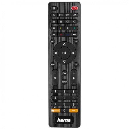 Outlet Hama pilot 4in1 uniwersalny RTV TV DVD audio czarny ergonomiczny
