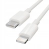 Outlet Apple kabel USB typ C Lightning dł. 2 m biały oryginalny do iPhone