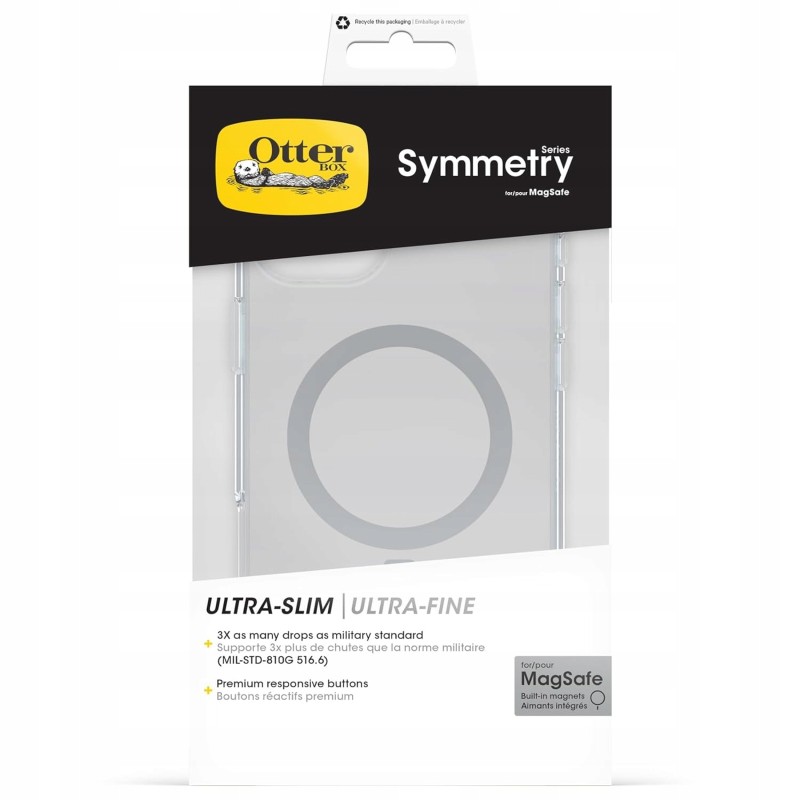 Etui OtterBox Symmetry Series Clear MagSafe do iPhone 16 Plus