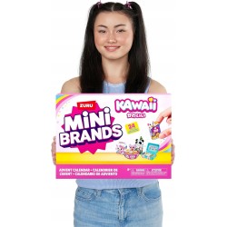 Outlet ZURU Mini Brands Kawaii Kalendarz Adwentowy 24 figurki słodkie mini