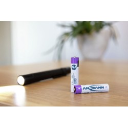Ansmann 400mAh akumulatorki 4x AAA typ 500 ładowanie USB-C do urządzeń