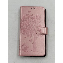 Outlet Etui KANVOOS Samsung Galaxy S20 FE 5G/4G klapka portfel różowe złoto