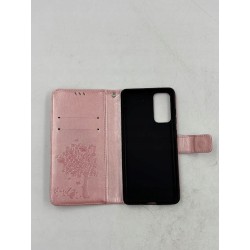 Outlet Etui KANVOOS Samsung Galaxy S20 FE 5G/4G klapka portfel różowe złoto