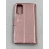 Outlet Etui KANVOOS Samsung Galaxy S20 FE 5G/4G klapka portfel różowe złoto