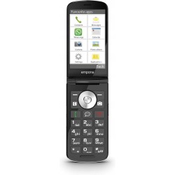 Outlet Telefon komórkowy Emporia TOUCHsmart 2 512 MB LTE 3.25 cali czarny