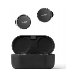 Outlet Denon PerL Pro bezprzewodowe czarne słuchawki douszne Bluetooth ANC