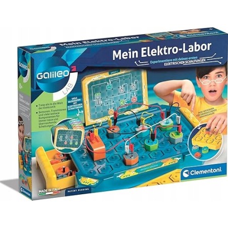 Outlet Clementoni 59292 Galileo Lab Moje Laboratorium Elektryczne wersja DE