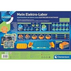 Outlet Clementoni 59292 Galileo Lab Moje Laboratorium Elektryczne wersja DE