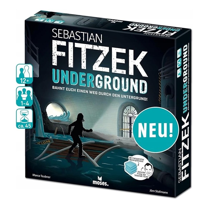 MOSES SEBASTIAN FITZEK INNOWACYJNA GRA THRILLER 3D 12+ 151742 WERSJA DE