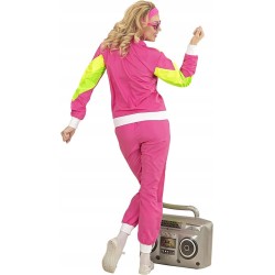 Outlet Strój kostium dresiara DISCO lata 80 sportowiec bal różowy r. XXL