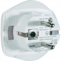 Outlet Adapter podróżny DPM 1.500217-E z Danii Indii Izraela do Polski