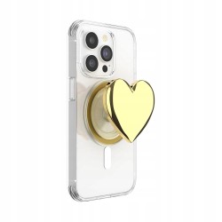 Outlet PopSockets uchwyt na MagSafe do iPhone'a złote serce magnetyczny